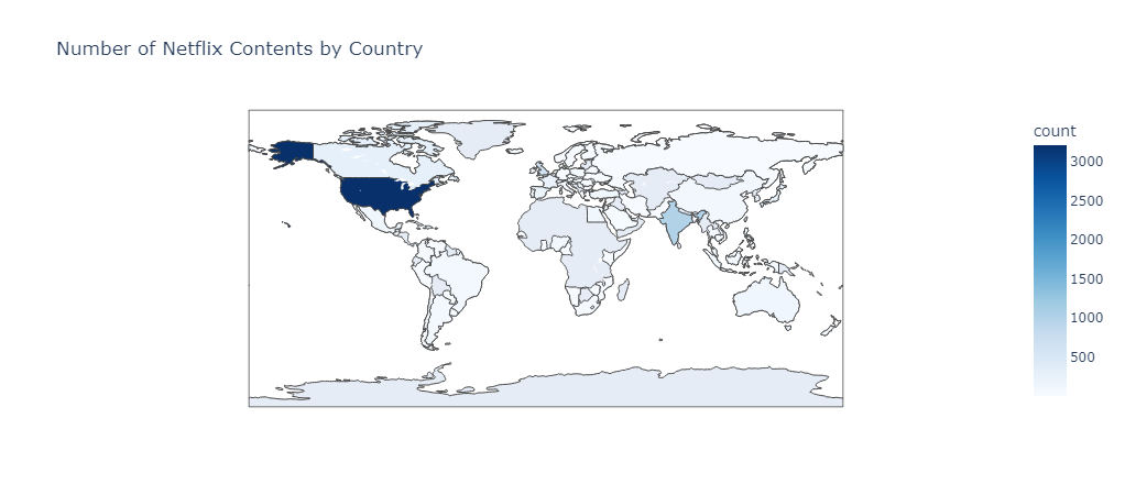 Global Content Distribution Map